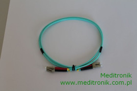 Patchcord ÅwiatÅowodowy LC-LC OM3 50/125Âµm MM duplex dÅ.1m