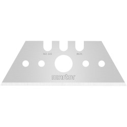 Martor 610.70 Spare Blade Stainless Steel 53x19mm 2-Edge 10 Pieces