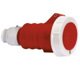 Gniazdo przenośne QUICK-CONNECT TE Plus z zintegrowanym zadławieniem MULTI-GRIP 32A 4p 400V 6h IP67 31245