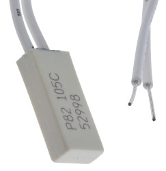 Bezpiecznik termiczny +105°C 2,5 A 250V ac