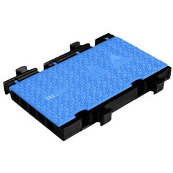 DEFENDER 869350BLU Cable Bridge Polyurethane Black/Blue 5 Channels