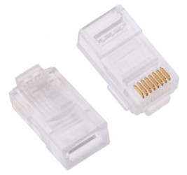 Złącze RJ45 Męski Złącze RJ45 Montaż na kablu Bel-Stewart, proste 8-żyłowe