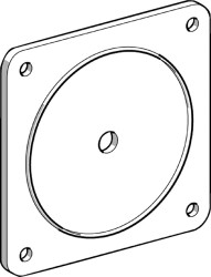 Płyta, KZ6, Uszczelka, do użytku z: V3, V4