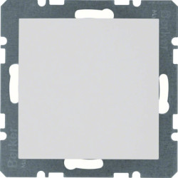 Zaślepka z płytką czołową bez pazurków rozporowych biała 10091909