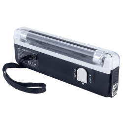 QTX 160.120UK Lamp With Built In Black Light Projector - Black