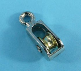 BLOCZEK DO LINY POJEDYNC.36mm 1xKOŁO 13m