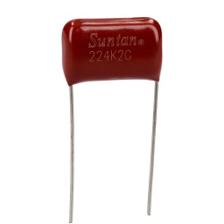 Suntan TS02002G224KSB0E0R 0.22uf 400V 10% Metal. Poly Capacitor