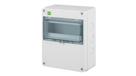 Rozdzielnica Hermetyczna Hermetica Rn 1X10 400V Ac 1000V Dc Pe+N Dymny Ip65...