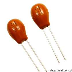 68UF-16V 68uF 16V R-2.5 mm Tantal Radial R2.5 THCSF