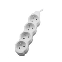 Przedłużacz 4-gniazdowy z uziemieniem 1,5m B05-NB4GU1M Bemko
