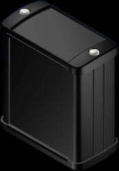 Aluminum Profile enclosure, (L x W x H) 70 x 59.9 x 30.9 mm, black (RAL 9004), IP65, TEKAM 11.9