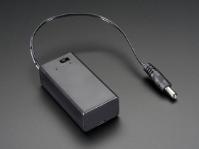 Adafruit 9V battery holder with switch &amp; 5.5mm/2.1mm plug