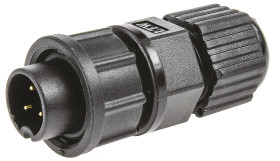 Złącze wielostykowe przemysłowe 3-pinowe Montaż na kablu Wtyczka Amphenol Industrial