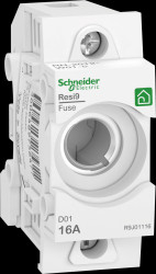 R9J01116 Neozed fuse bases D01, 1P, 16 A, 400 V, DIN rail