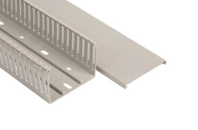 Korytko grzebieniowe 80x60x2000mm jasnoszare E64