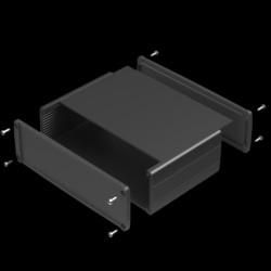 Teko - seria TEKAL 4 (TEKAL-41.29) - obudowa aluminiowa (110 x 167 x 53 mm)