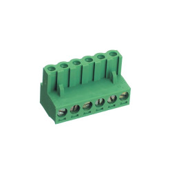 Female header Pitch 5mm 6P