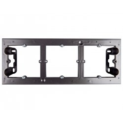 Simon 54 Premium Puszka natynkowa potrójna płytka antracyt DPN3/48