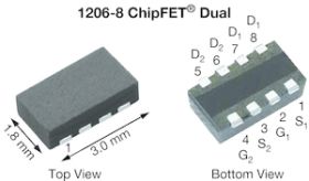 Si5504BDC N- and P-Channel 30 V (D-S) MOSFET