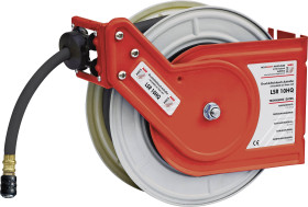 Holzmann Maschinen LSR10HQ Zwijacz węża sprężonego powietrza 10 m 10 bar Mocowanie ścienne, Mocowanie sufitowe