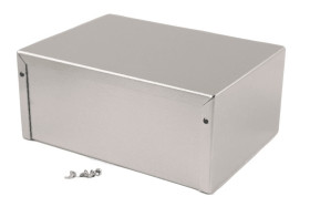 Obudowa Aluminium szerokość zew. 152 mm długość zew. 203 mm wys. zew. 89 mm Hammond