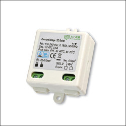 Tiger Power Supplies TGR-12V-6W-B 12vdc 500mA 6W Miniature LED Driver