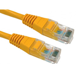 Kabel Ethernet Cat5e długość 1.5m Z zakończeniem RS PRO PVC l. żył: 8 średnica 5.4mm