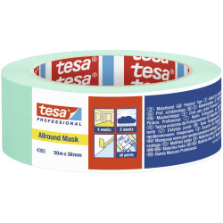 tesa 04352-00003-00 Allround Masking Tape 50m x 38mm mint residue-free