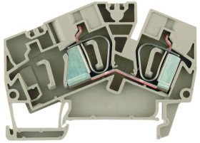 Złączka szynowa przelotowa ZDU 6-2/2AN 1771380000 /50szt./