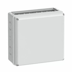 Obudowa Plastik szerokość zew. 315 mm długość zew. 300 mm wys. zew. 147 mm Spelsberg IP65 Szary