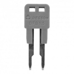 Mostek wtykowy 2-biegunowy do złączek szynowych DS1.5 DGN 3978