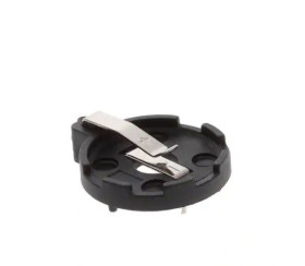 Uchwyt do baterii, x 1, maks. Ø 24mm, montaż na PCB