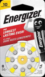 E301431701 Pack of 8 zinc air button cell, 5,8x3,6 mm