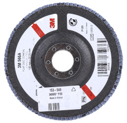 Tarcza ścierna Ściernica listkowa 125mm 3M Aluminium cyrkonowe