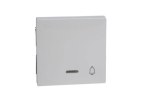 MERTEN SYSTEM M Klawisz z lampką sygnalizacyjną z oznaczeniem „dzwonek” biały active MTN435825 SCHNEIDER ELECTRIC