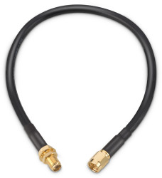 Kabel koncentryczny złącze A SMA złacze B SMA długość 152.4mm typ kabla RG58 Z zakończeniem