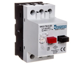 Wyłącznik silnikowy (0.16-0.25A), T0-MKS1TM-0.25