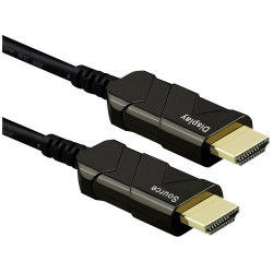 Roline 3484-01-14 HDMI Cable plug 50 m Black 8K UHD