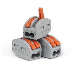 Szybkozłączka 2x4 (na drut i linkę) SIL-2 /10szt.