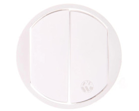 CELIANE Klawisz podwójny antybakteryjny biały 067741