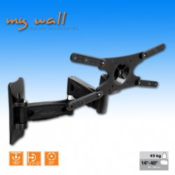 myWall H 8-3 Wandhalterung für Bildschirme 14-40", -45 kg