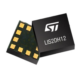 LIS2DH12TR MEMS digital output motion sensor: ultralow-power high-performance 3-axis "femto" accelerometer