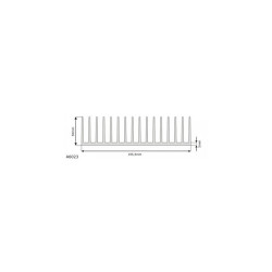 Radiator A6023 L-10cm dł.-100mm szer.-191mm