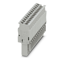 Wtykowy blok zaciskowy Wtyk zaciskowy Phoenix Contact Szyna DIN 24A