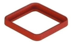 Uszczelka kołnierzowa silikon GDM 3-19 VMQ KORALLENROT