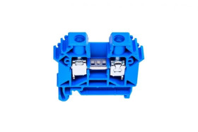 Złączka szynowa 2-przewodowa 10mm2 niebieski V0 ZUG-10 A11-A436