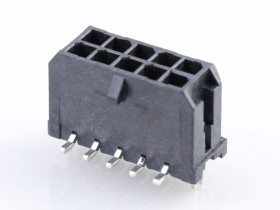 Wtyk PCB 10-pinowe raster: 3mm 2-rzędowe Molex Montaż powierzchniowy