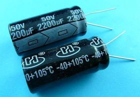 2200uF/50V 100SZT 16x31 105° LEA!ELKO