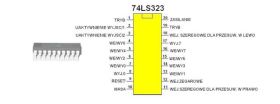 Układ cyfrowy 74LS323