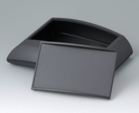 ABS enclosure, (L x W x H) 150 x 200 x 54 mm, black (RAL 9005), IP40, B7020239